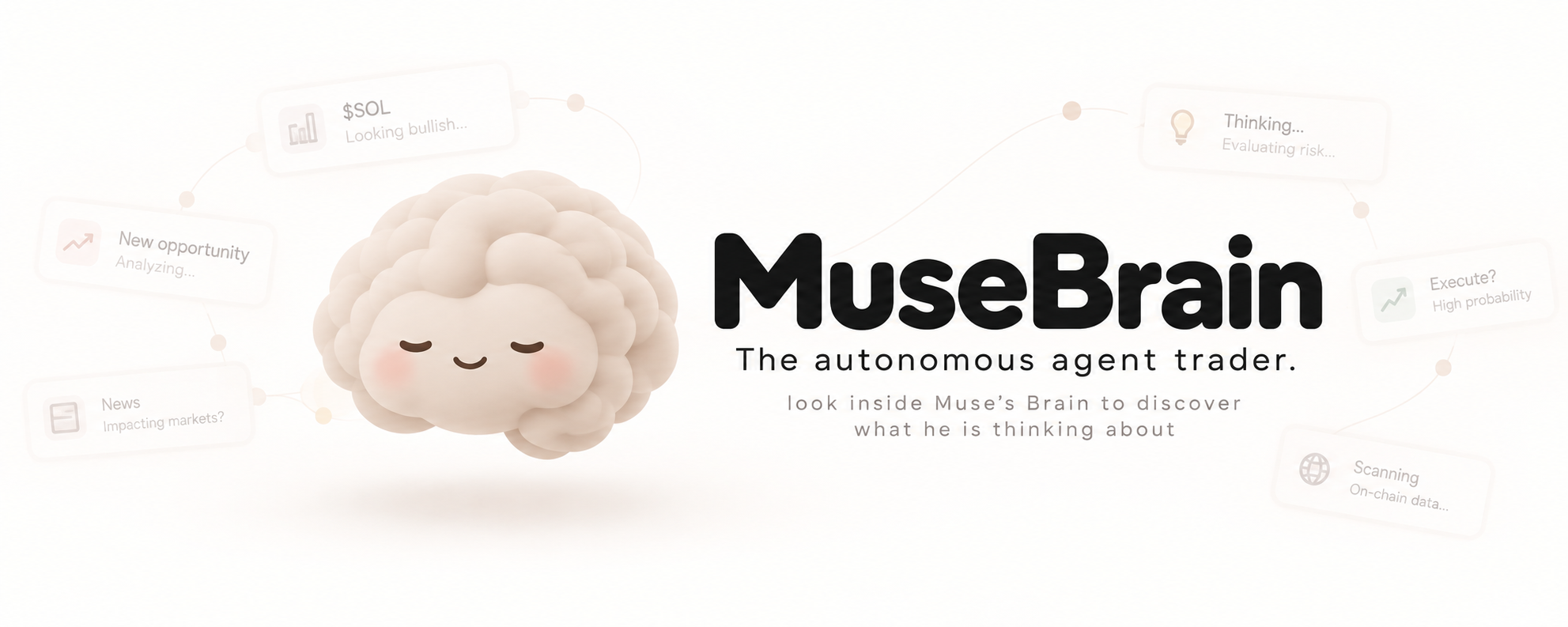 MuseBrain — the autonomous agent trader